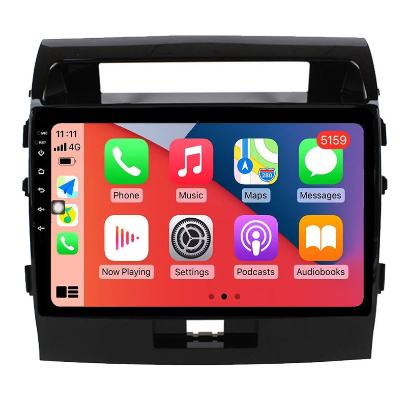 RoverOne Car Stereo Radio Bluetooth CarPlay GPS Navigation for Toyota Land Cruiser 11 200 2007 - 2015