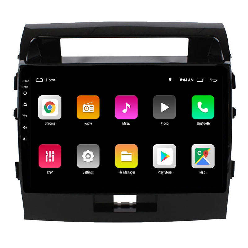RoverOne Car Stereo Radio Bluetooth CarPlay GPS Navigation for Toyota Land Cruiser 11 200 2007 - 2015