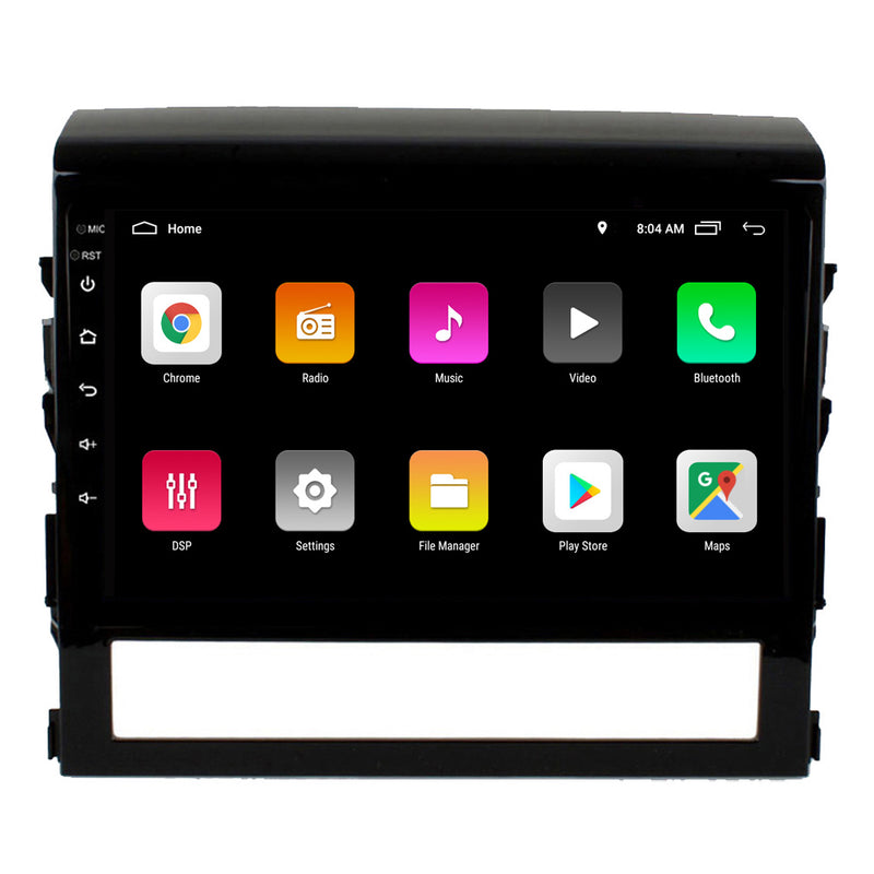RoverOne Car Stereo Radio Bluetooth CarPlay GPS Navigation for Toyota Land Cruiser 200 11 2015 - 2020