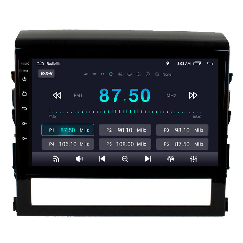 RoverOne Car Stereo Radio Bluetooth CarPlay GPS Navigation for Toyota Land Cruiser 200 11 2015 - 2020