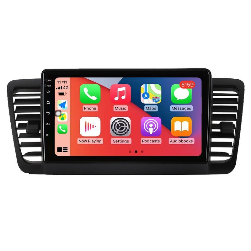 RoverOne Car Stereo Radio Bluetooth CarPlay GPS Navigation for Subaru Outback 3 Legacy 4 2003 - 2009