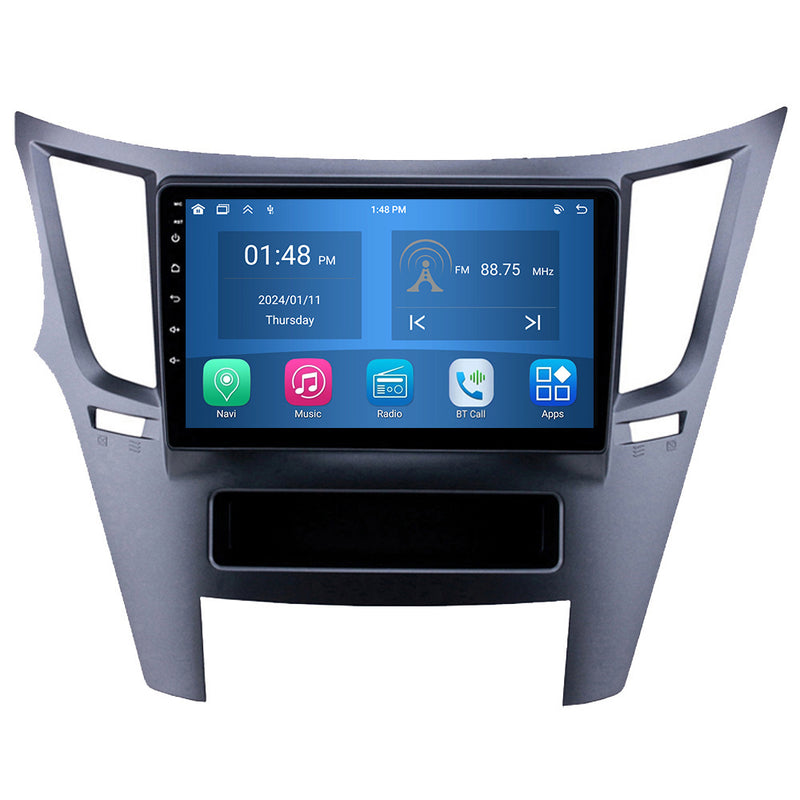 RoverOne Car Stereo Radio Bluetooth CarPlay GPS Navigation for Subaru Outback 4 BR Legacy 5 2009 - 2014