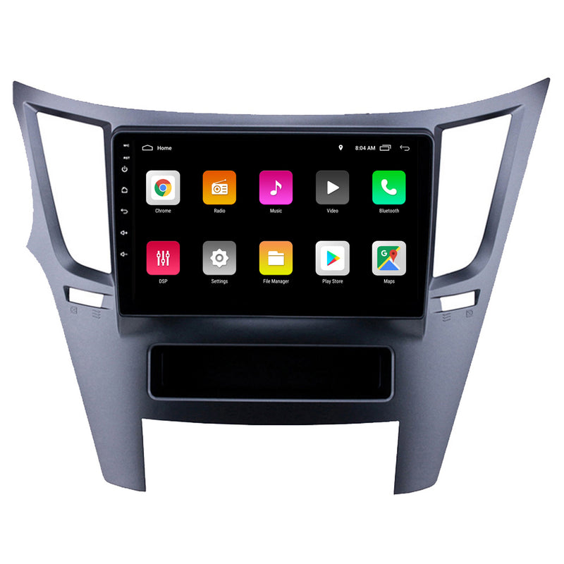 RoverOne Car Stereo Radio Bluetooth CarPlay GPS Navigation for Subaru Outback 4 BR Legacy 5 2009 - 2014