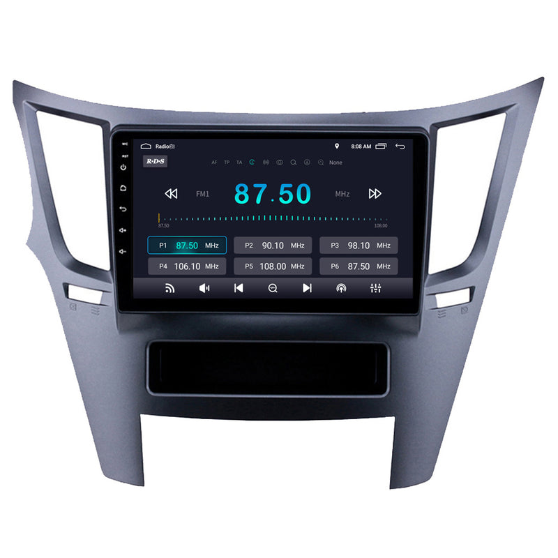 RoverOne Car Stereo Radio Bluetooth CarPlay GPS Navigation for Subaru Outback 4 BR Legacy 5 2009 - 2014
