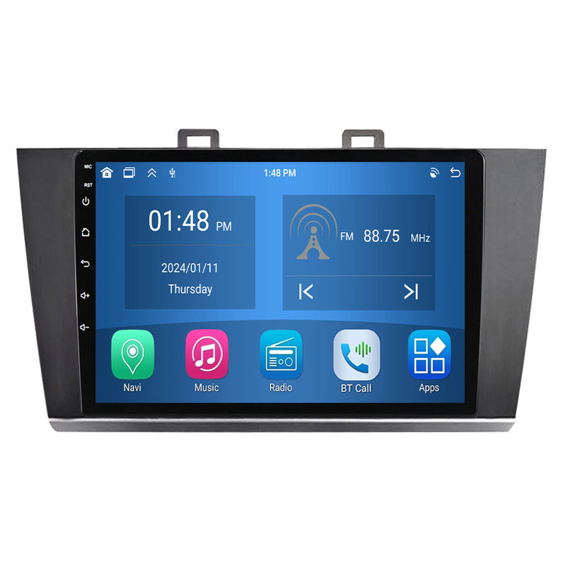 RoverOne Car Stereo Radio Bluetooth CarPlay GPS Navigation for Subaru Outback 5 2014 - 2018 Legacy 6 2014 - 2017