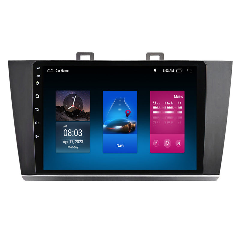 RoverOne Car Stereo Radio Bluetooth CarPlay GPS Navigation for Subaru Outback 5 2014 - 2018 Legacy 6 2014 - 2017