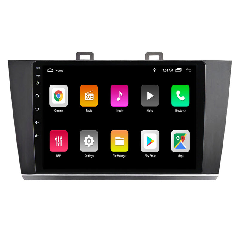 RoverOne Car Stereo Radio Bluetooth CarPlay GPS Navigation for Subaru Outback 5 2014 - 2018 Legacy 6 2014 - 2017