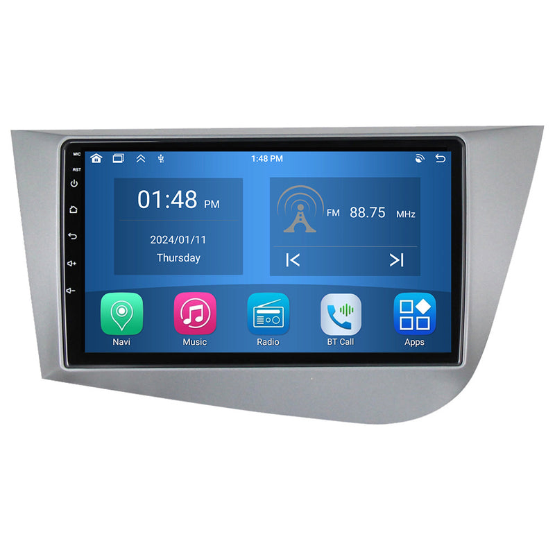 RoverOne Car Stereo Radio Bluetooth CarPlay GPS Navigation for Seat Leon 2 2005 - 2012