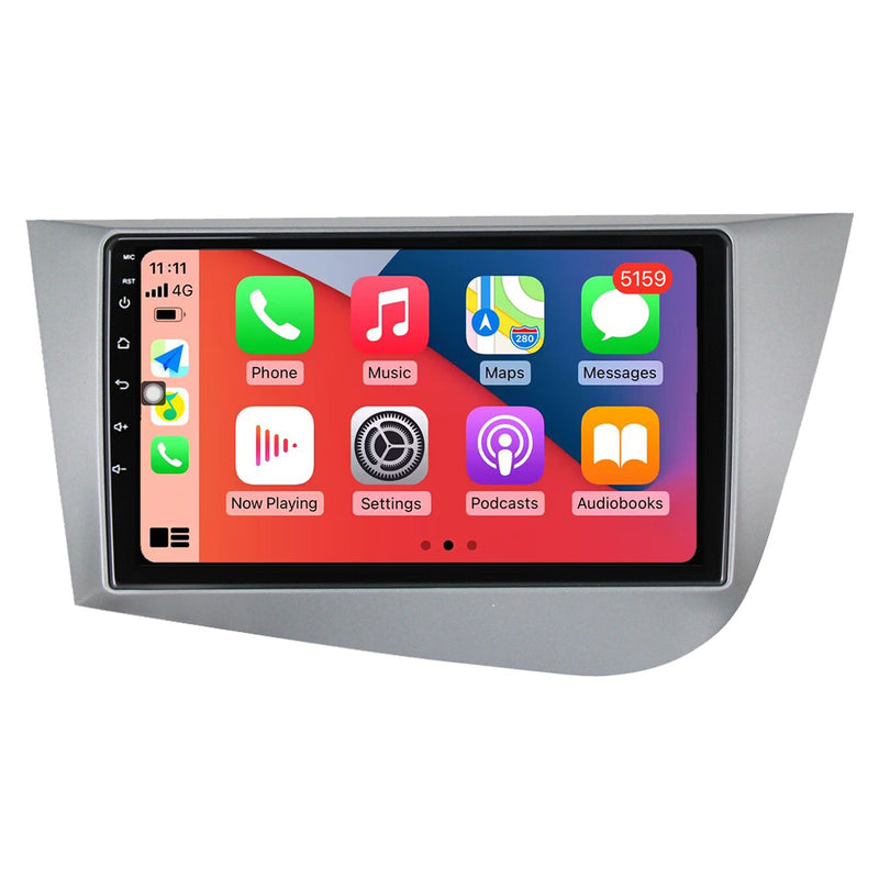 RoverOne Car Stereo Radio Bluetooth CarPlay GPS Navigation for Seat Leon 2 2005 - 2012
