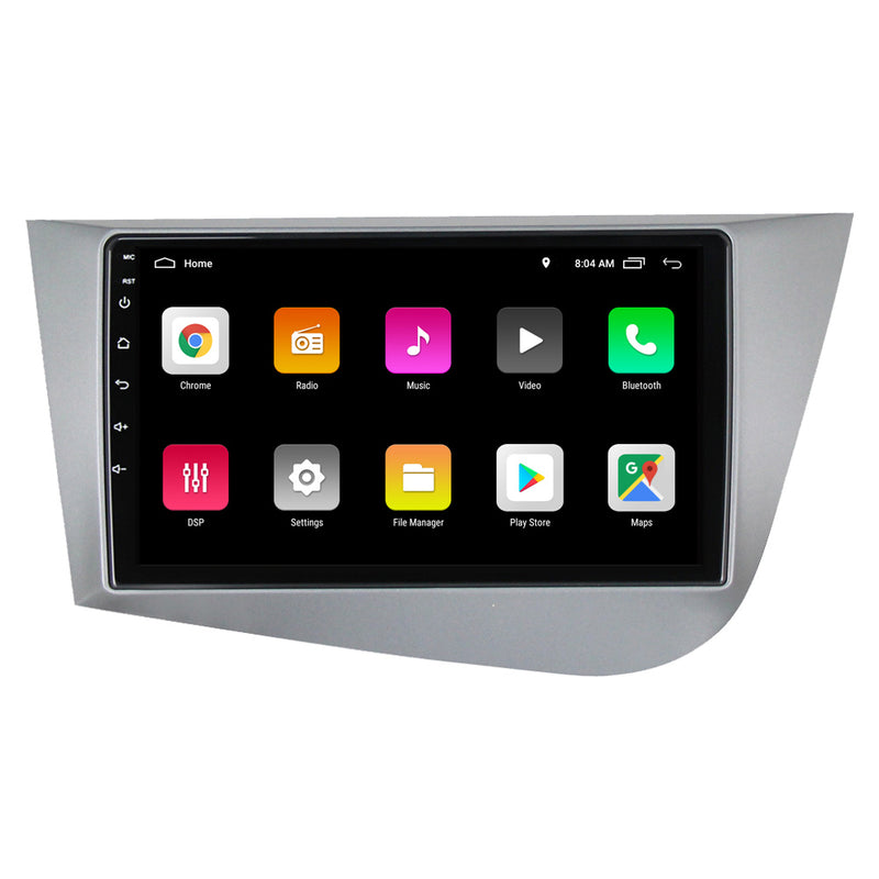 RoverOne Car Stereo Radio Bluetooth CarPlay GPS Navigation for Seat Leon 2 2005 - 2012