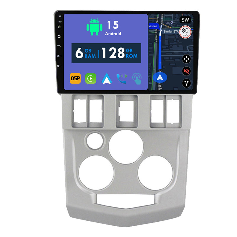 RoverOne Car Stereo Radio Bluetooth CarPlay GPS Navigation for Renault Logan 1 Sandero 2009 - 2015 for Dacia Duster 2010 - 2017