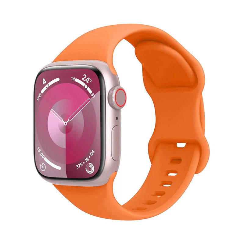 Band Strap For Apple Watch Silicone Band Strap Series Ultra 9 8 7 6 5 4 3 SE 38 40 41 44 49