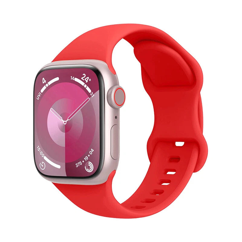 Band Strap For Apple Watch Silicone Band Strap Series Ultra 9 8 7 6 5 4 3 SE 38 40 41 44 49