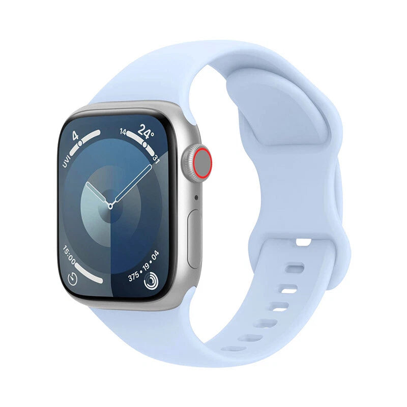 Band Strap For Apple Watch Silicone Band Strap Series Ultra 9 8 7 6 5 4 3 SE 38 40 41 44 49
