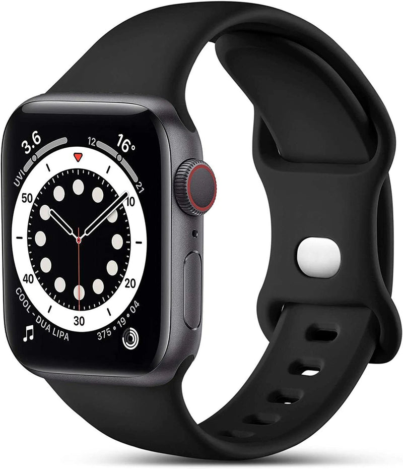 Band Strap For Apple Watch Silicone Band Strap Series Ultra 9 8 7 6 5 4 3 SE 38 40 41 44 49