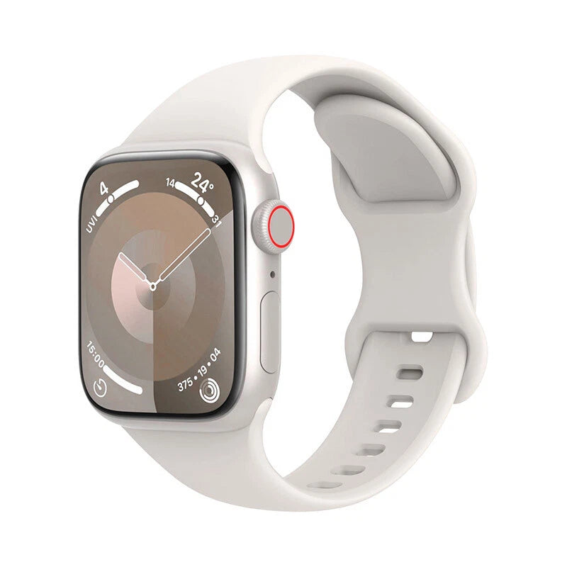 Band Strap For Apple Watch Silicone Band Strap Series Ultra 9 8 7 6 5 4 3 SE 38 40 41 44 49