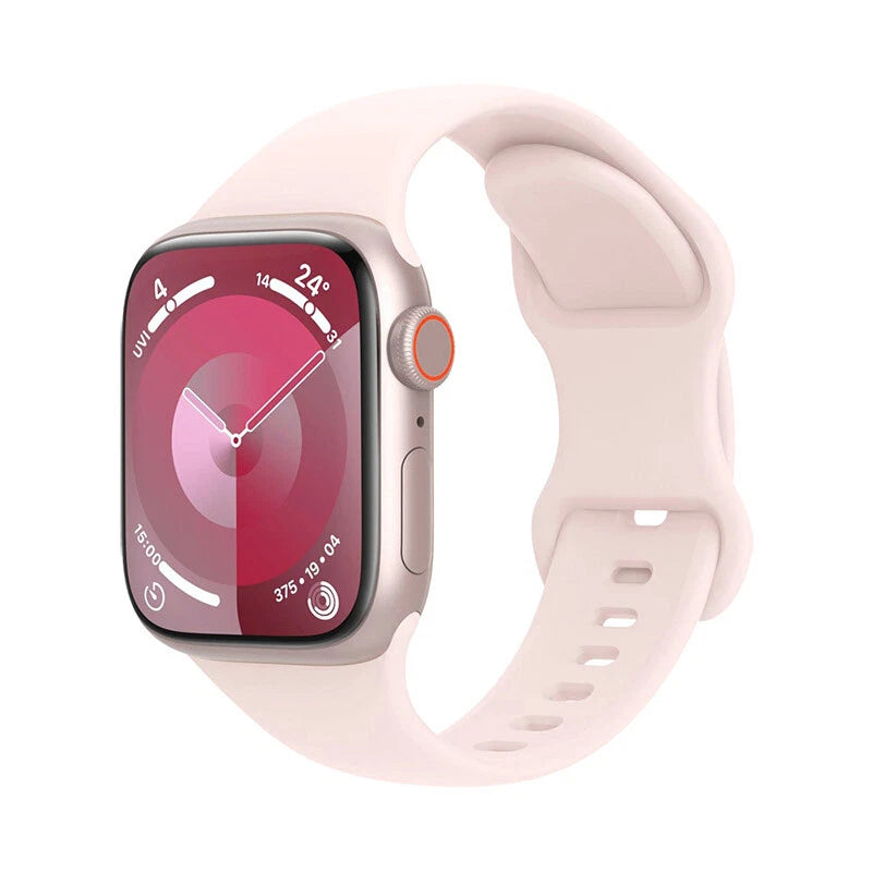 Band Strap For Apple Watch Silicone Band Strap Series Ultra 9 8 7 6 5 4 3 SE 38 40 41 44 49