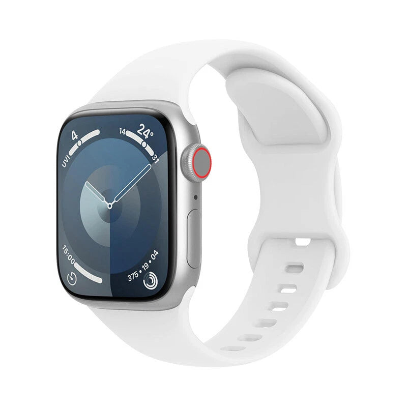 Band Strap For Apple Watch Silicone Band Strap Series Ultra 9 8 7 6 5 4 3 SE 38 40 41 44 49