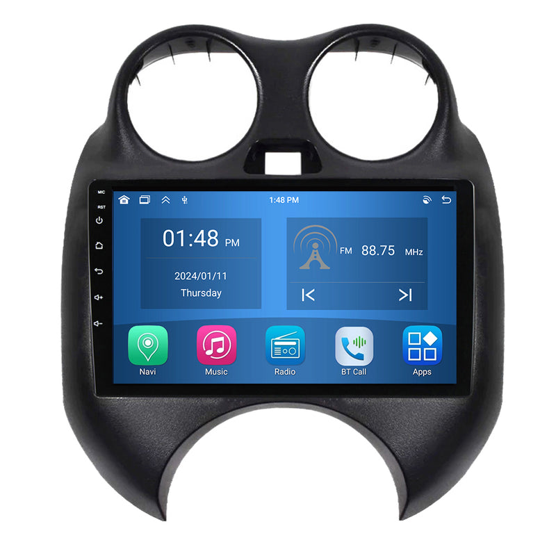 RoverOne Car Stereo Radio Bluetooth CarPlay GPS Navigation for Nissan March K13 2010 - 2013