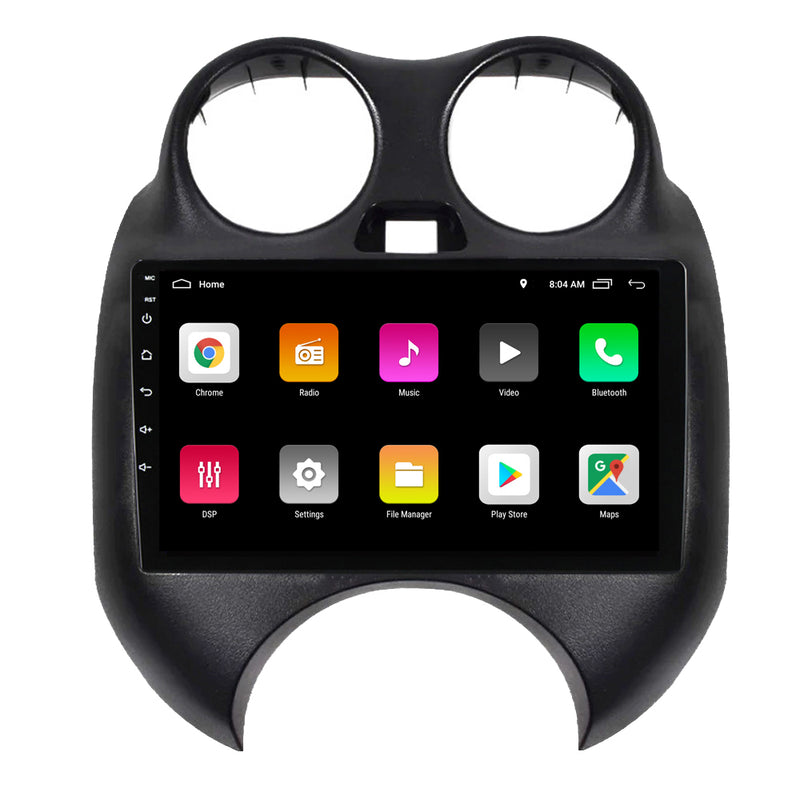 RoverOne Car Stereo Radio Bluetooth CarPlay GPS Navigation for Nissan March K13 2010 - 2013
