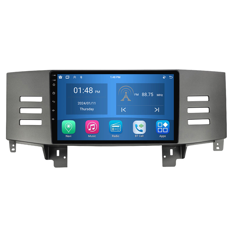 RoverOne Car Stereo Radio Bluetooth CarPlay GPS Navigation for Toyota Mark X 1 X120 2004 - 2009