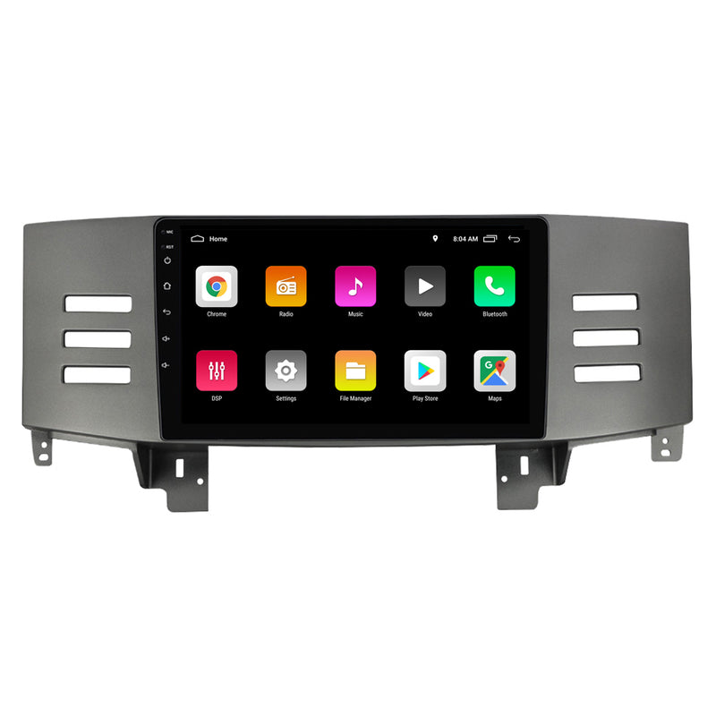 RoverOne Car Stereo Radio Bluetooth CarPlay GPS Navigation for Toyota Mark X 1 X120 2004 - 2009