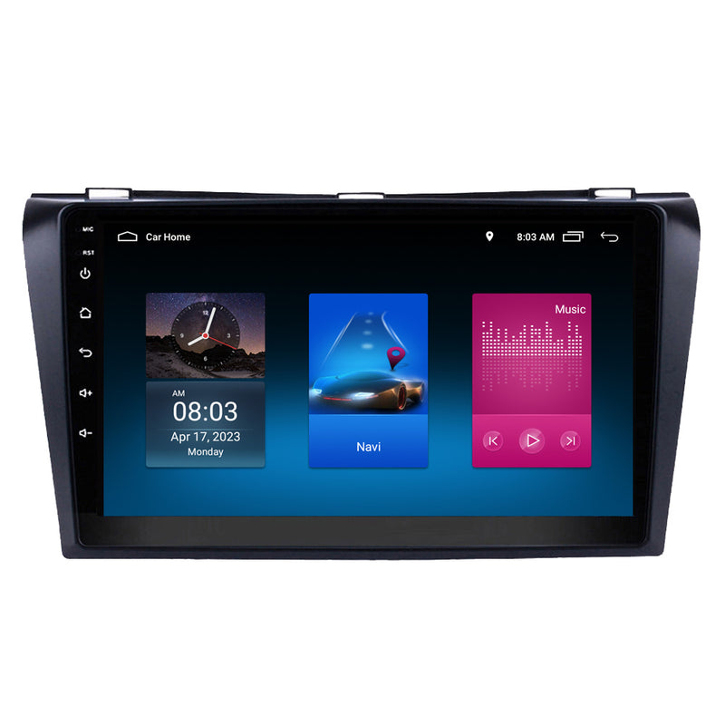 RoverOne Car Stereo Radio Bluetooth CarPlay GPS Navigation for Mazda 3 Mazda3 BK 2003 - 2009