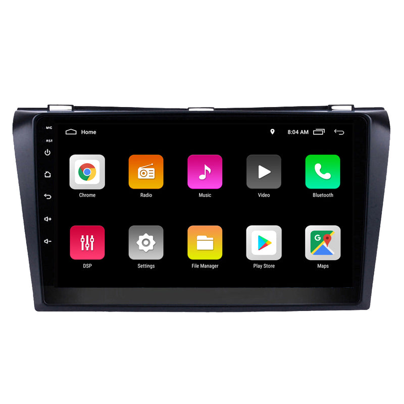 RoverOne Car Stereo Radio Bluetooth CarPlay GPS Navigation for Mazda 3 Mazda3 BK 2003 - 2009