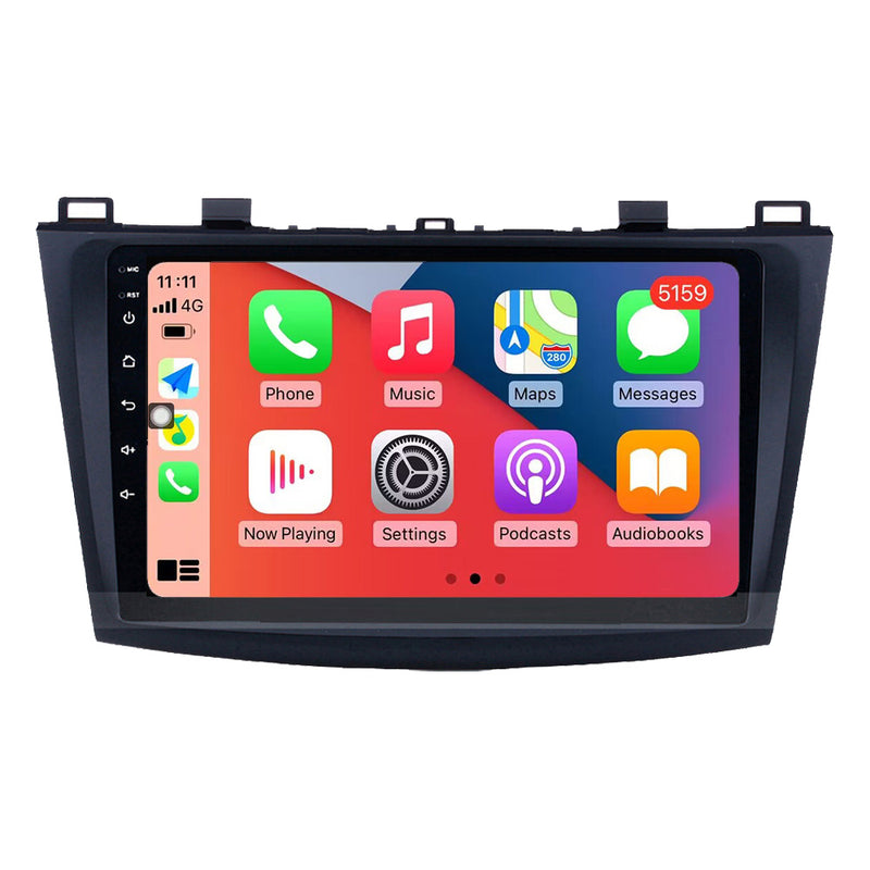 RoverOne Car Stereo Radio Bluetooth CarPlay GPS Navigation for Mazda 3 Mazda3 BL 2010 - 2013