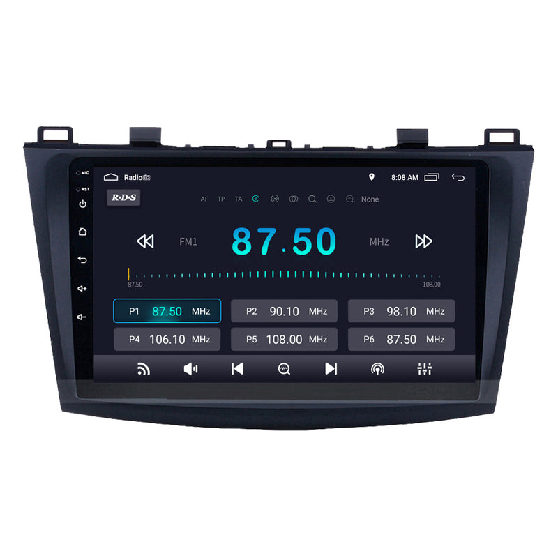 RoverOne Car Stereo Radio Bluetooth CarPlay GPS Navigation for Mazda 3 Mazda3 BL 2010 - 2013