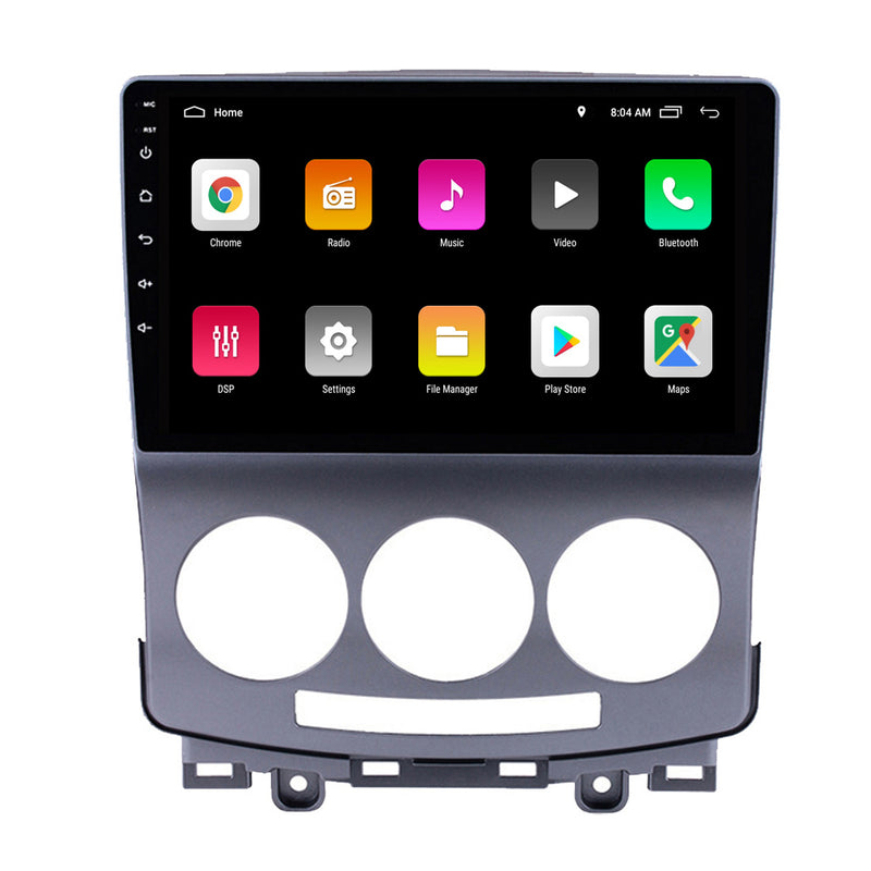 RoverOne Car Stereo Radio Bluetooth CarPlay GPS Navigation for Mazda 5 2 CR 2005 - 2010
