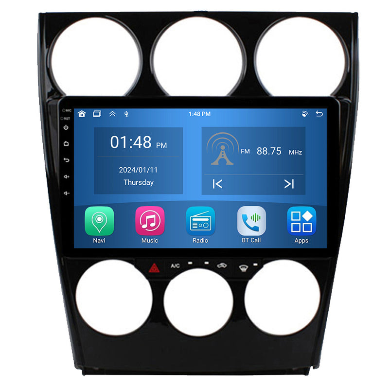 RoverOne Car Stereo Radio Bluetooth CarPlay GPS Navigation for Mazda 6 2002 - 2008
