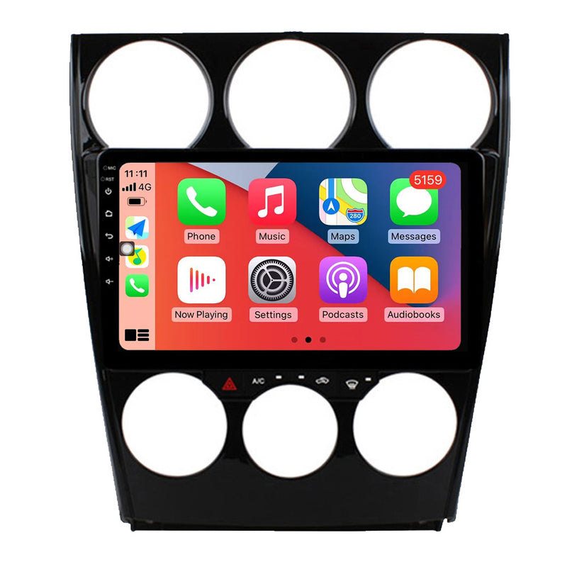 RoverOne Car Stereo Radio Bluetooth CarPlay GPS Navigation for Mazda 6 2002 - 2008