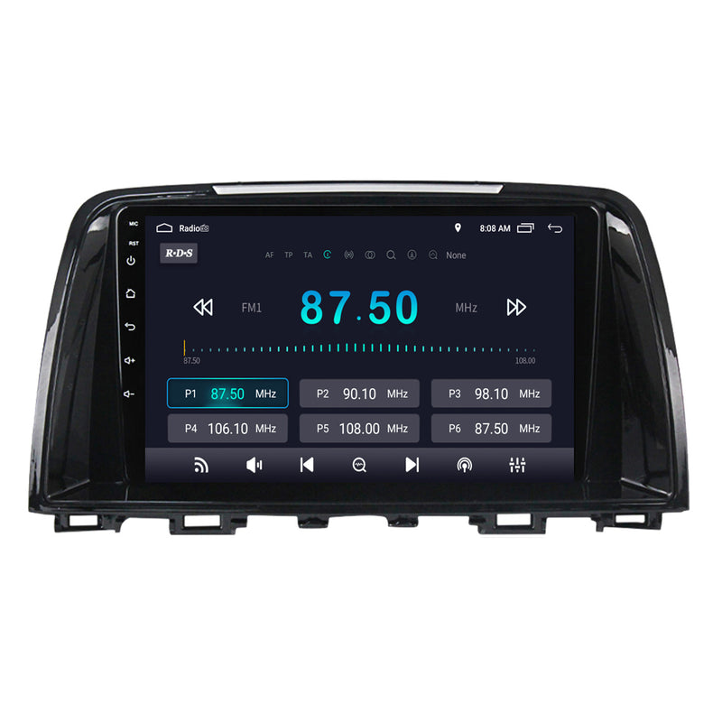 RoverOne Car Stereo Radio Bluetooth CarPlay GPS Navigation for Mazda 6 Atenza 3 GJ 2012 - 2015