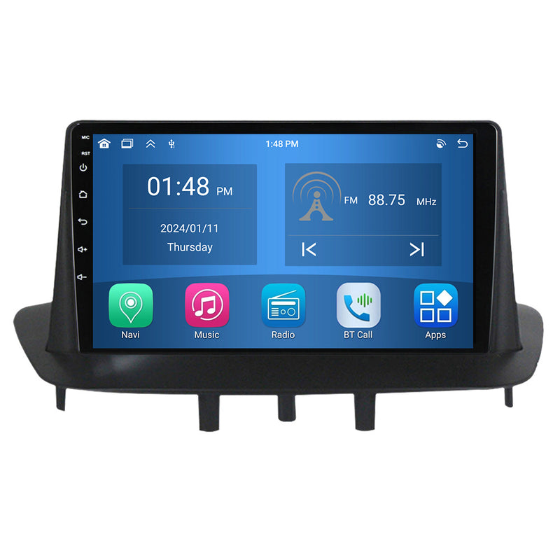 RoverOne Car Stereo Radio Bluetooth CarPlay GPS Navigation for Renault Megane 3 2008 - 2014