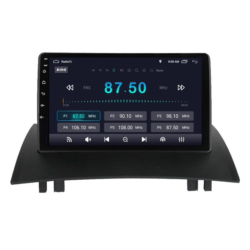 RoverOne Car Stereo Radio Bluetooth CarPlay GPS Navigation for Renault Logan 1 2004 - 2009