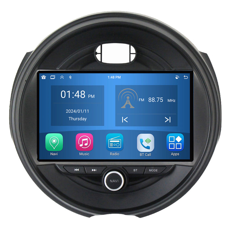 RoverOne Car Stereo Radio Bluetooth CarPlay GPS Navigation for BMW Mini Cooper 2014 - 2020