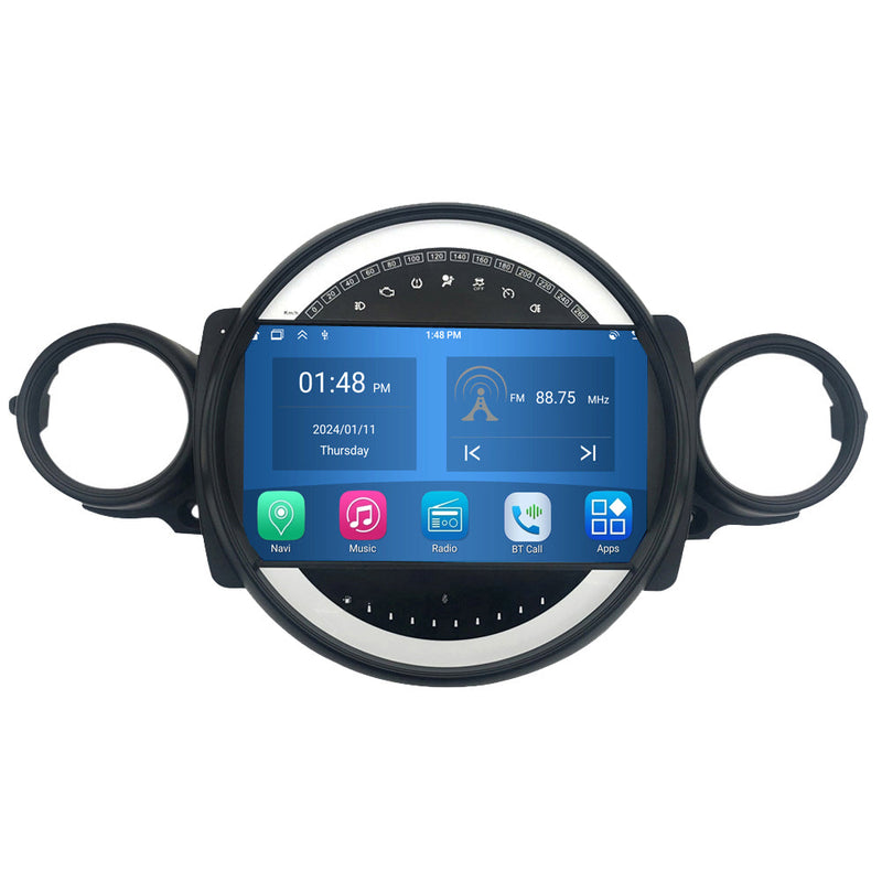 RoverOne Car Stereo Radio Bluetooth CarPlay GPS Navigation for BMW MINI Cooper R56 R60 2007 - 2014