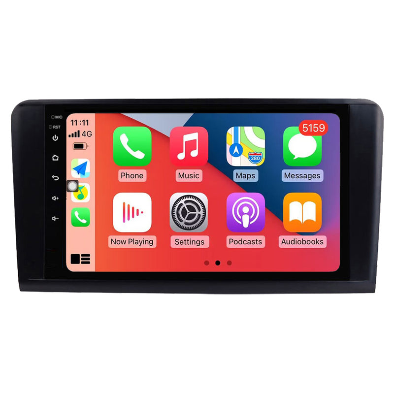 RoverOne Car Stereo Radio Bluetooth CarPlay GPS Navigation for Mercedes Benz ML GL ML350 GL320 X164 2005 - 2009