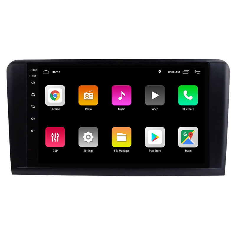 RoverOne Car Stereo Radio Bluetooth CarPlay GPS Navigation for Mercedes Benz ML GL ML350 GL320 X164 2005 - 2009
