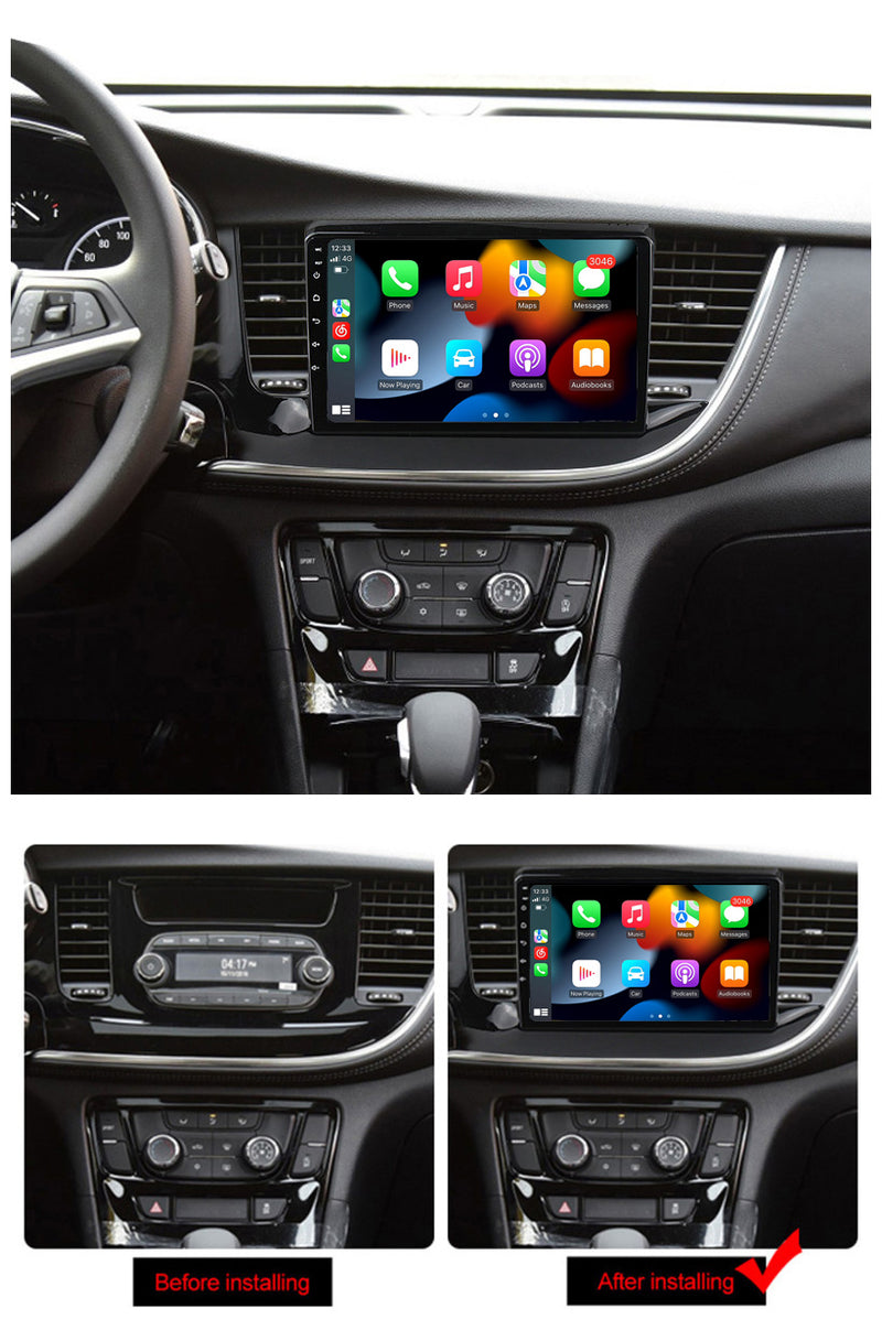 RoverOne Car Stereo Radio Bluetooth CarPlay GPS Navigation for Opel Mokka X Vauxhall Encore 2016 - 2019