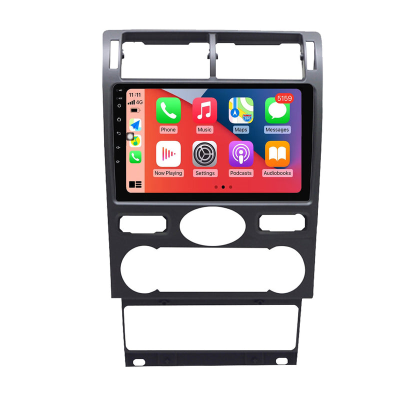 RoverOne Car Stereo Radio Bluetooth CarPlay GPS Navigation for Ford Mondeo Fusion 3 2000 - 2007