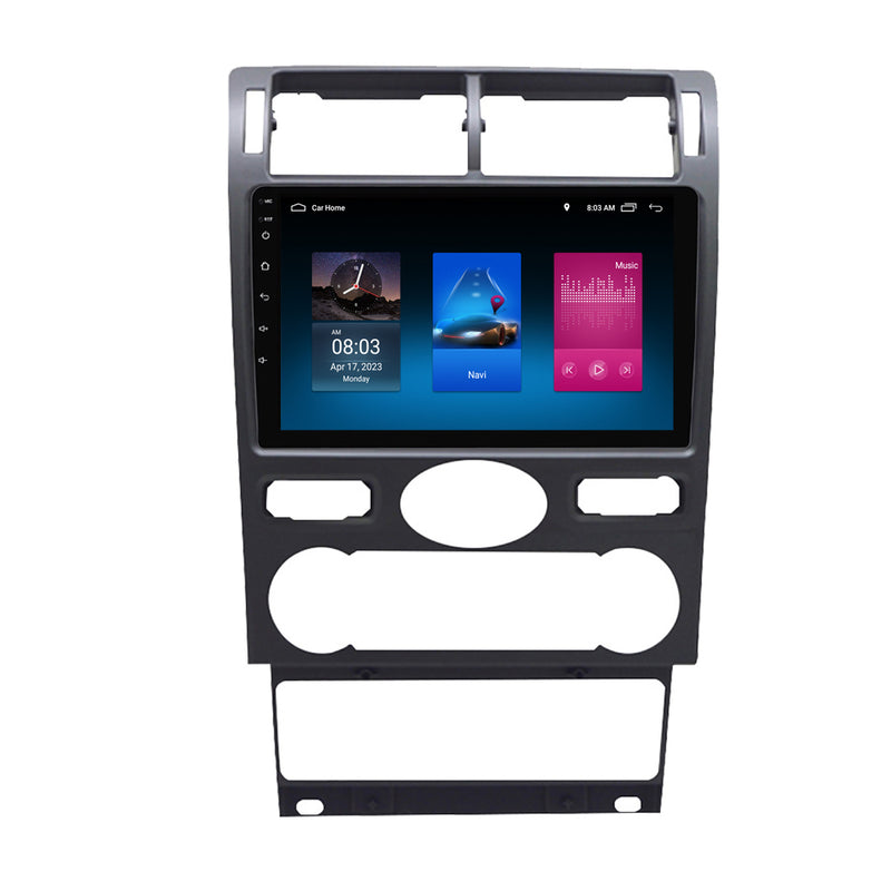 RoverOne Car Stereo Radio Bluetooth CarPlay GPS Navigation for Ford Mondeo Fusion 3 2000 - 2007