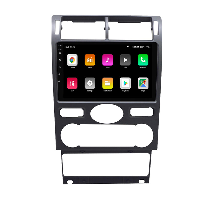 RoverOne Car Stereo Radio Bluetooth CarPlay GPS Navigation for Ford Mondeo Fusion 3 2000 - 2007