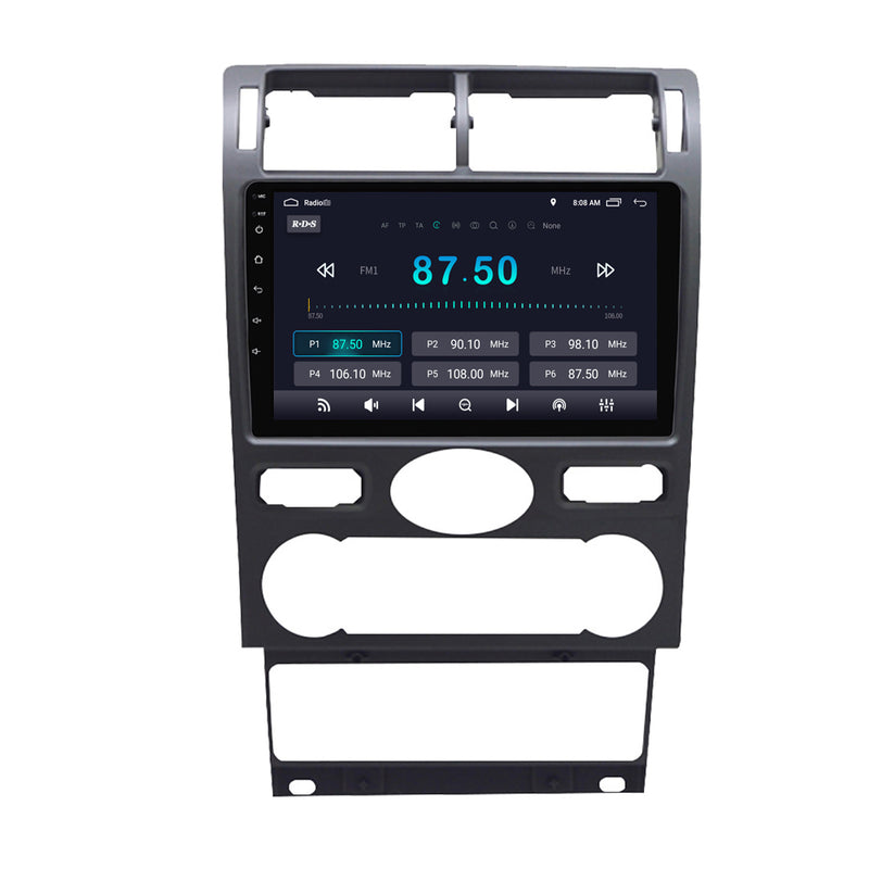 RoverOne Car Stereo Radio Bluetooth CarPlay GPS Navigation for Ford Mondeo Fusion 3 2000 - 2007