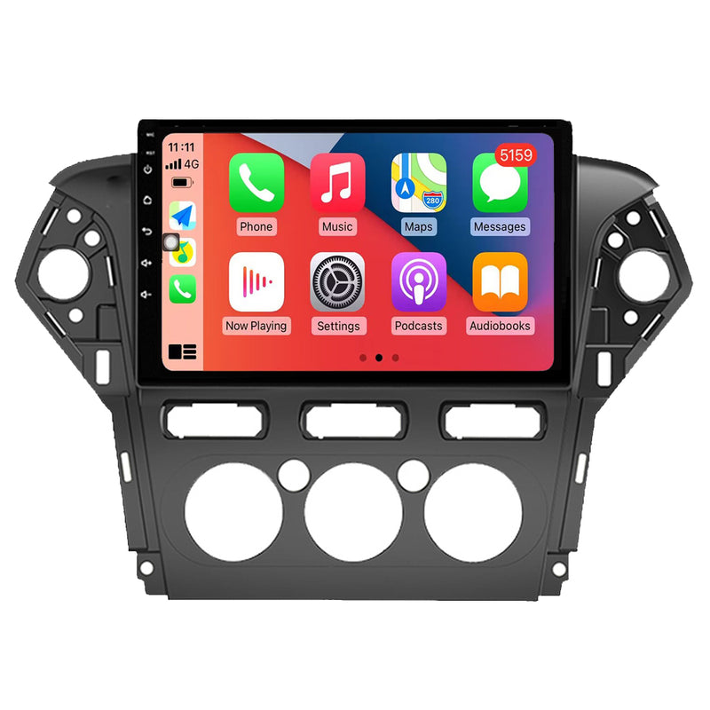 RoverOne Car Stereo Radio Bluetooth CarPlay GPS Navigation for Ford Mondeo Fusion 4 2006 - 2010