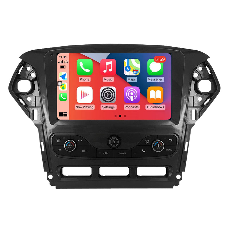 RoverOne Car Stereo Radio Bluetooth CarPlay GPS Navigation for Ford Mondeo Fusion 2010 - 2014