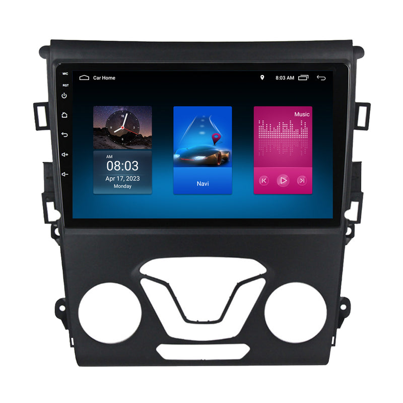 RoverOne Car Stereo Radio Bluetooth CarPlay GPS Navigation for Ford Mondeo 5 Fusion 2014 - 2019