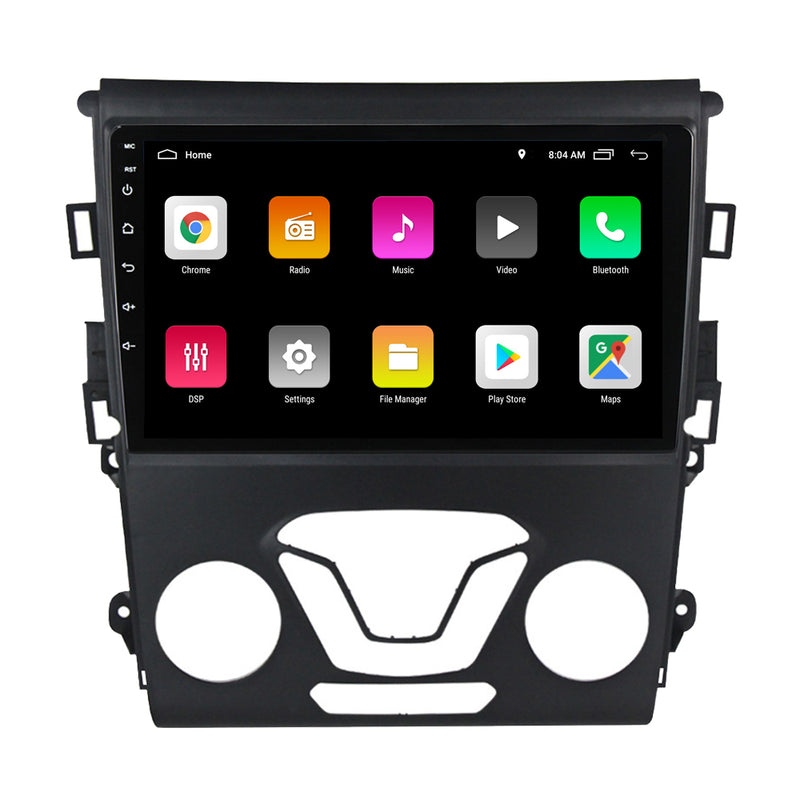 RoverOne Car Stereo Radio Bluetooth CarPlay GPS Navigation for Ford Mondeo 5 Fusion 2014 - 2019