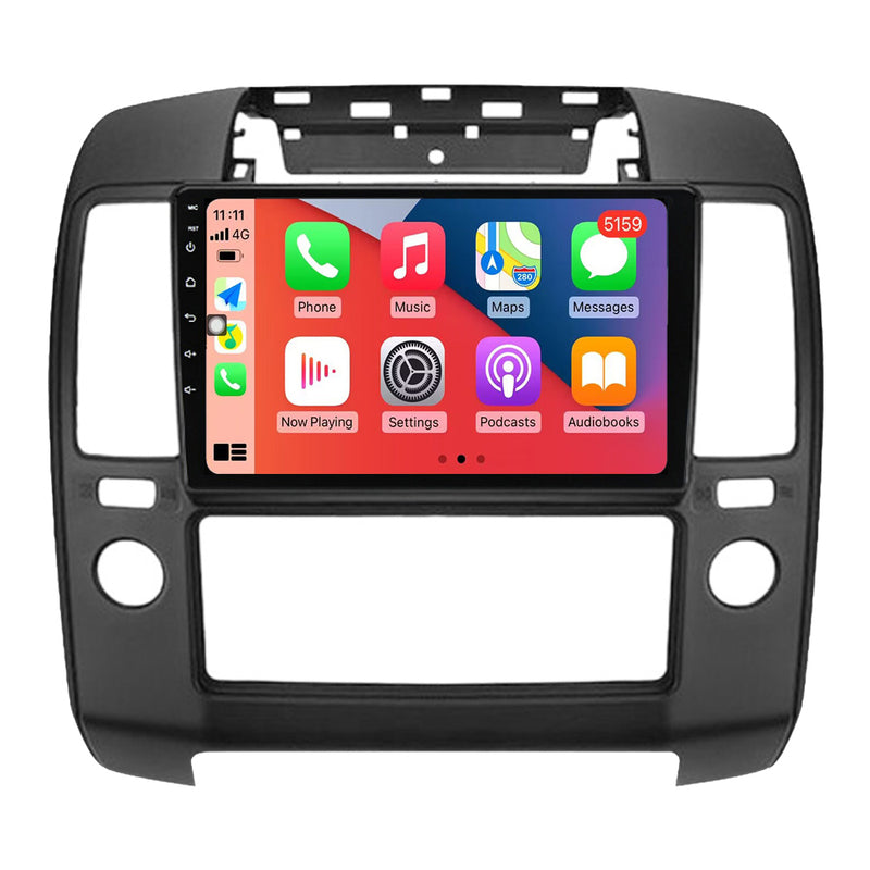 RoverOne Car Stereo Radio Bluetooth CarPlay GPS Navigation for Nissan Navara 3 D40 2004 - 2010